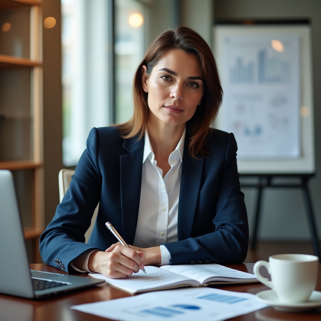 Владелец бизнеса на практическом занятии по управлению репутацией